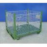 Buy cheap Zinc Plated Collapsible Wire Container Wines Industry Wire Mesh Cage from wholesalers