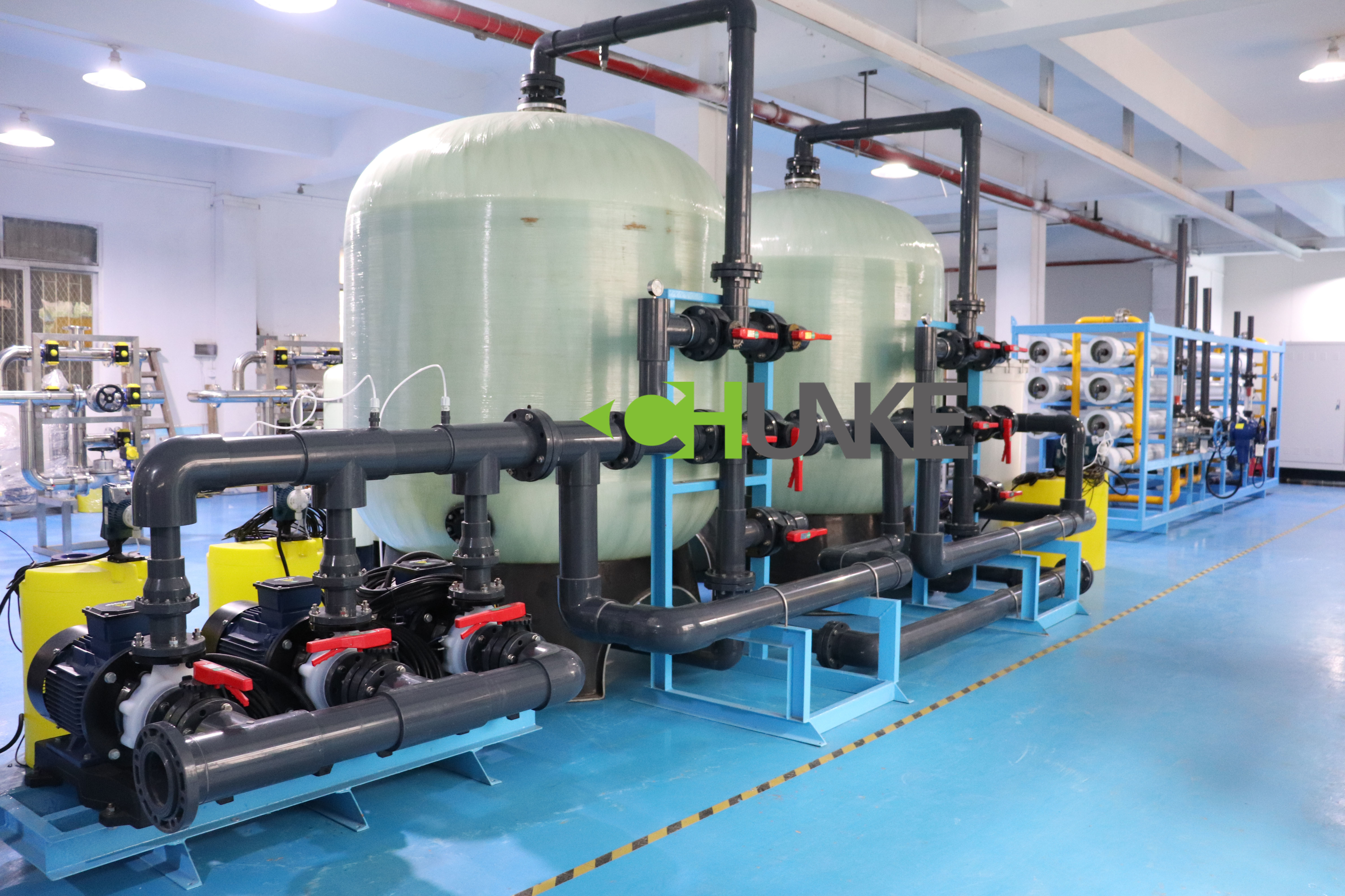 35TPH Sea Water Reverse Osmosis Sea Water Desalination Machine