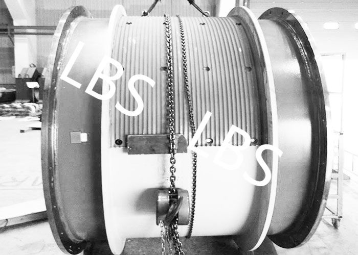 Wire Rope Quadruple Reel / Quadruple Drum For Wall Cleaning Machine