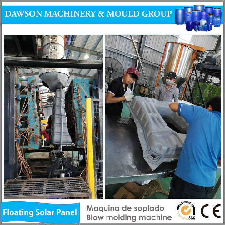 HDPE Plastic Water Surface Plastic Floating Solar Panel Blow Moulding Machine