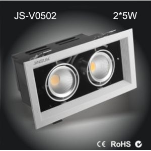 LED Grille Lights with square shape, two venture, rotatable angle, super quality Manufactures
