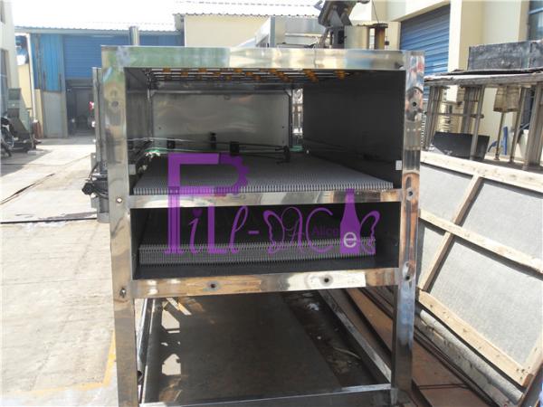 Quality Glass Bottled Juice Cooling Machine 36℃ - 85℃ For Hot Filling Machine for sale