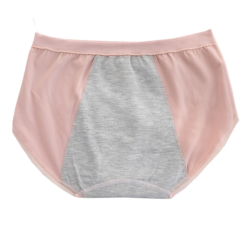 Menstrual Women Cotton Panties Antileakage High Waisted Type