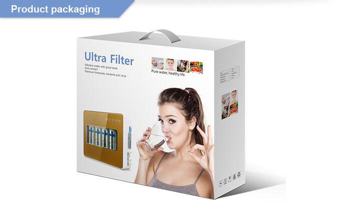 5 stages undersink UF alkaline water filter machine Alkaline Water filter cartridge