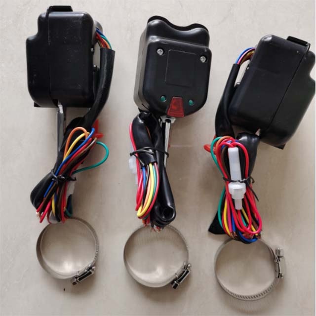 Street Hot Rod Universal Turn Signal Switch with Hazard and Chrome Column Mounting Universal Installation
