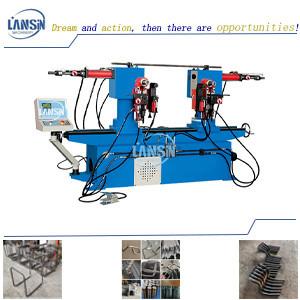 Double Head Pipe Bending Machine Dual Head Double End Double Side Tube Bending