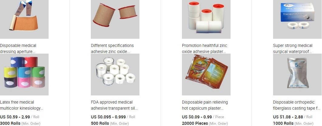 Colored Non-woven Self Adhesive Cohesive Bandage Medical Elastic Bandage, Medical customized color pop bandage china che