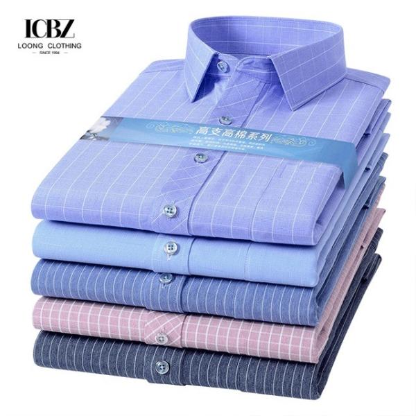 High Count Khmer Delivery Large Size Non-ironing Breathable Shirt for Business