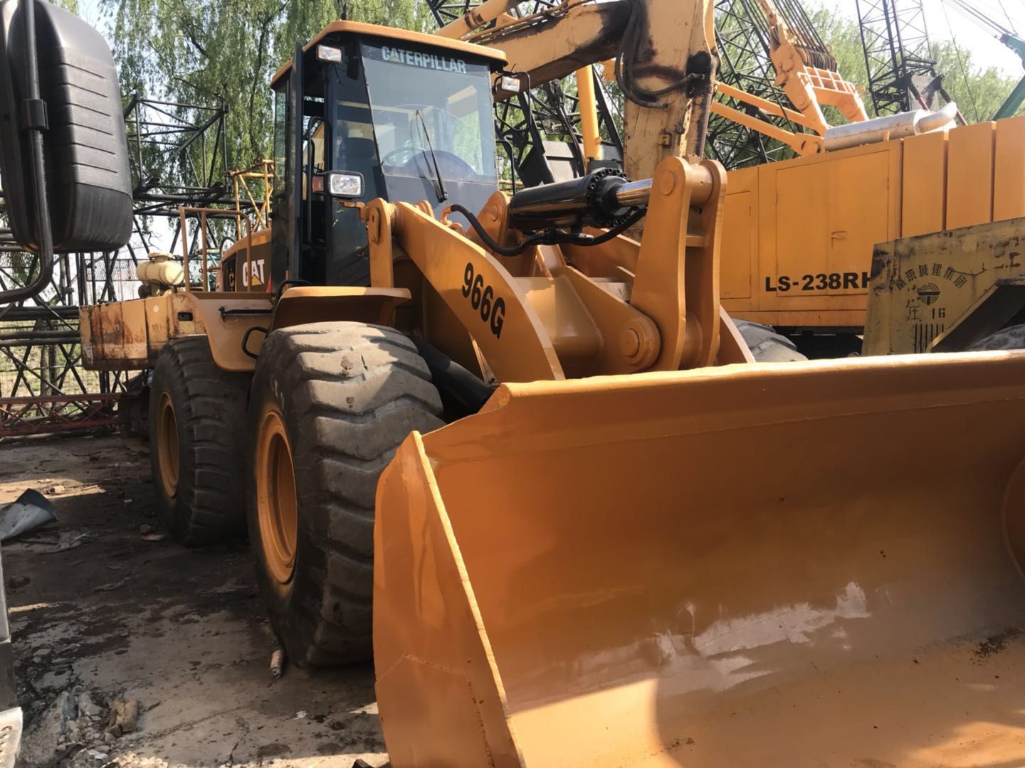shanghai china second-hand 966G Used mini Wheel Loader wheel shovel loader front bucket loader