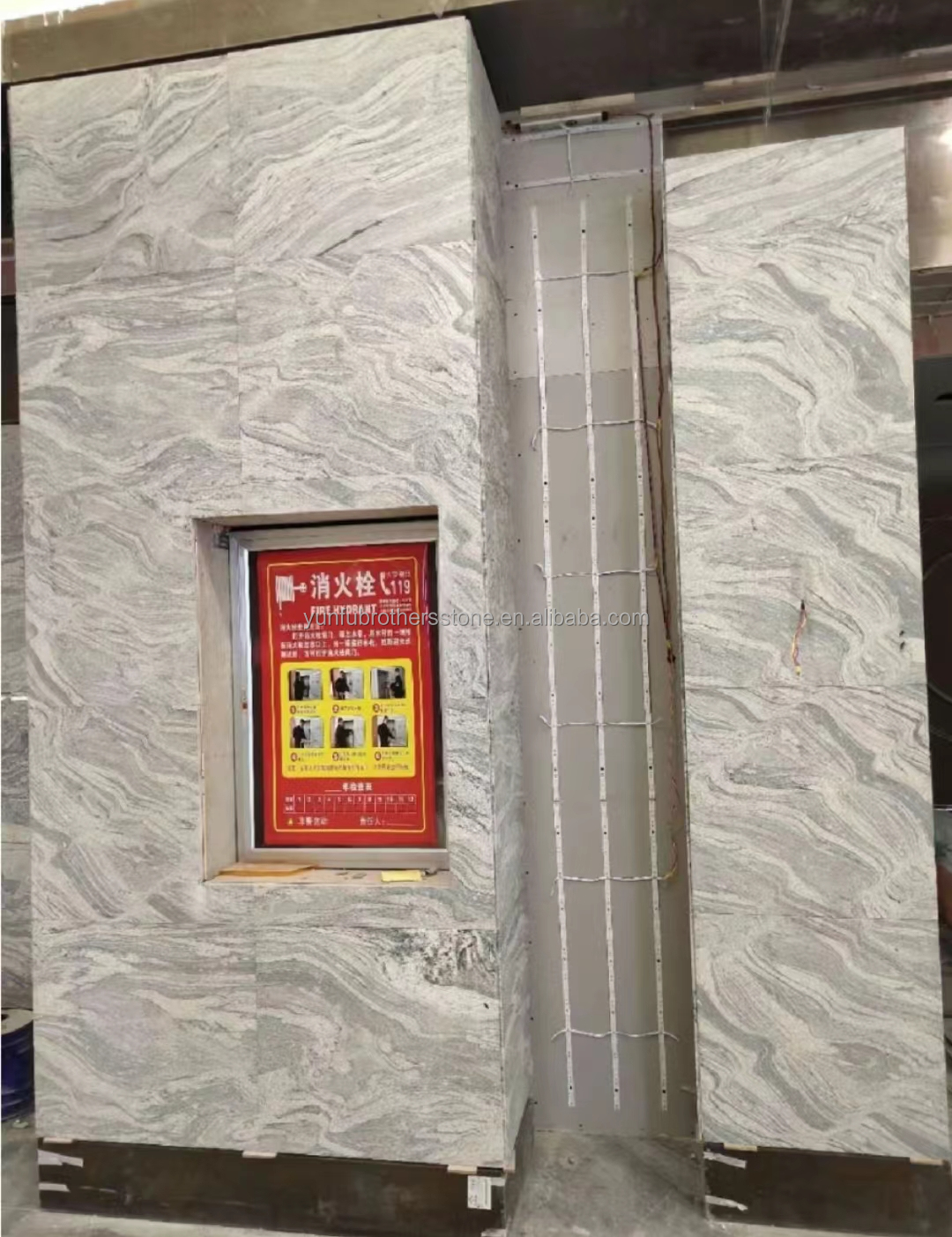 Chinese Granite Cut-To-Size Exquisite Natural Stone for Hotel Stairs Floors and Walls