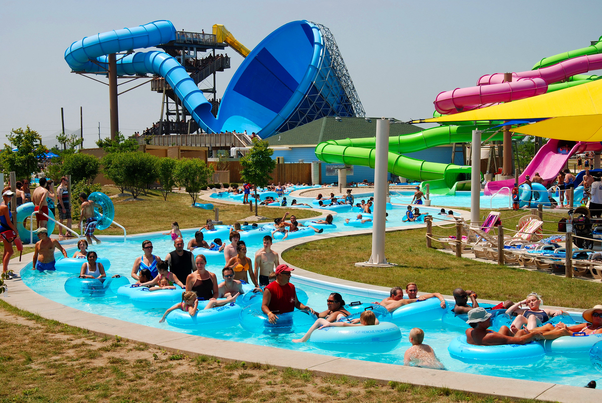 18m Height Big Adult Water Slide Outdoor Fiberglass Speaker Shape