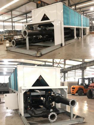 40kw Chilled Water Air Conditioning System Water Cooled Compressor Refrigeration