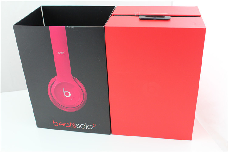 beats Solo 2 Stereo Wired On Ear Pink Headphones- Pre Owned- Excellent Condition made in china from Golden Rex Group ltd