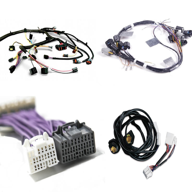 Blue PVC Tube Speaker Wire Harness for Tractor Wiring at Competitive