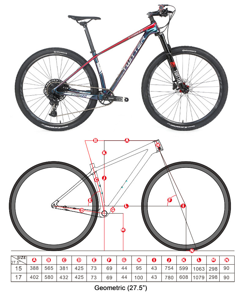 Carbon Fiber Mountain Bicycle With Single Crankset SHIMANO M6100 12S For Sale