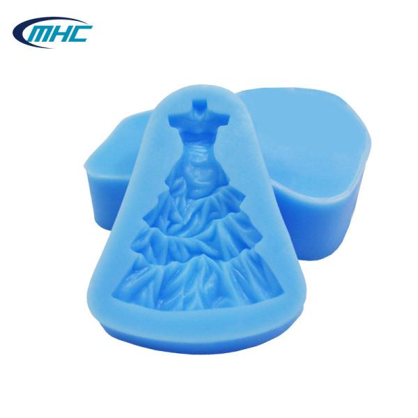 Silicone Baking Utensils Handmade Diy Sustainable Dress Shape Cake Decorating
