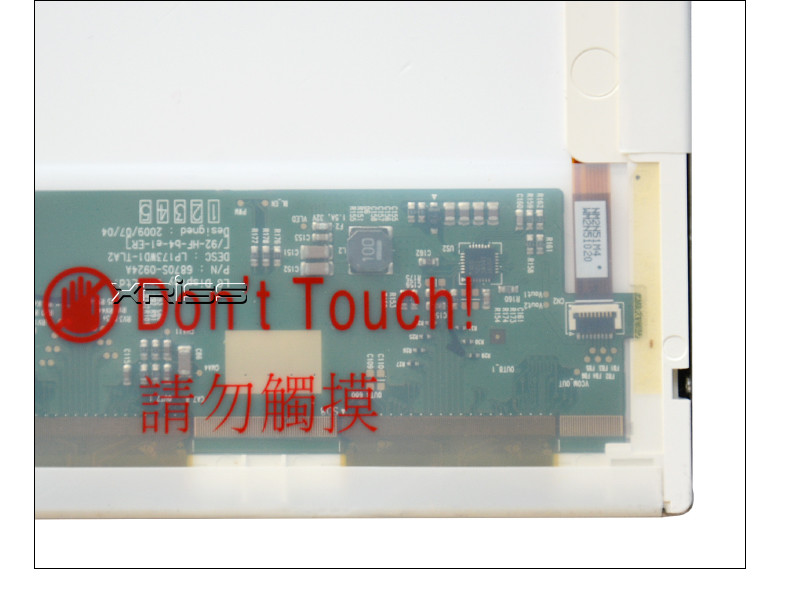 LCD LED 17.3 Inch Laptop Screen LP173WD1-TLA2 1600x900 HD+ LVDS 40pins PCBA Bent