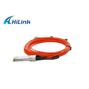  40Gbps AOC Active Optical Cable , QSFP+ To QSFP+ Cable CE ROHS Certification Manufactures