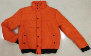  Orange Girls Kids Padded Jacket Rib Wrast Keep Warm Water Resistant Manufactures