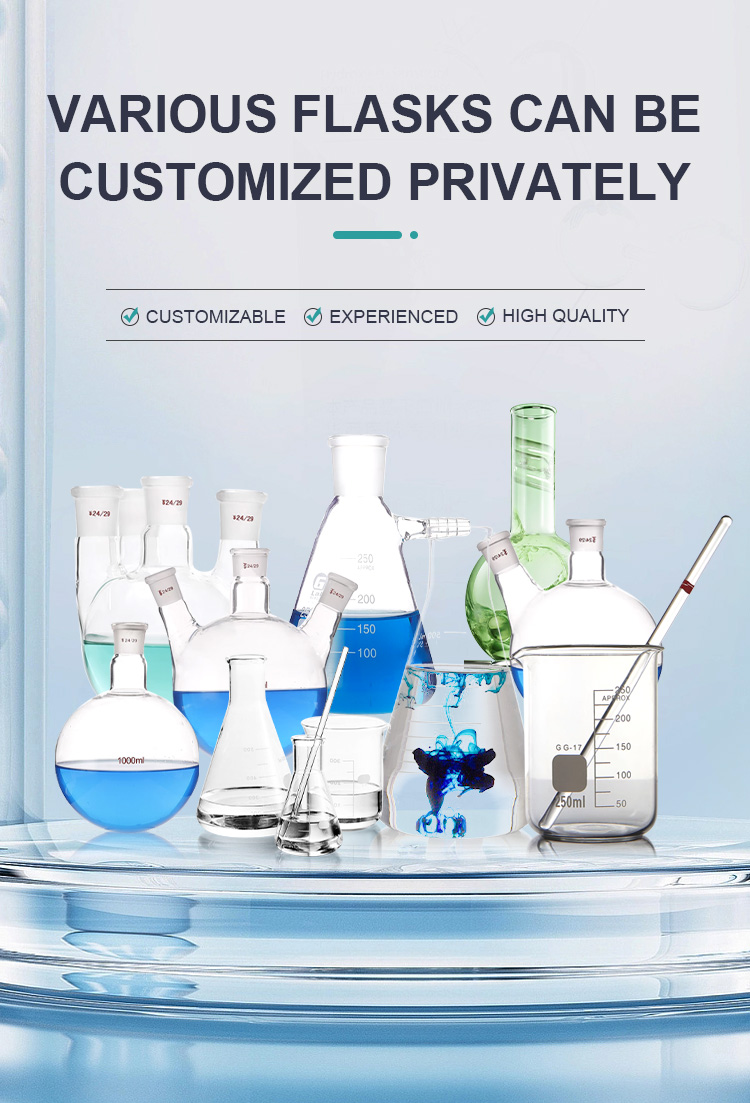 Beaker Classification Clear Borosilicate Glass Conical with Spout OEM/ODM Acceptable