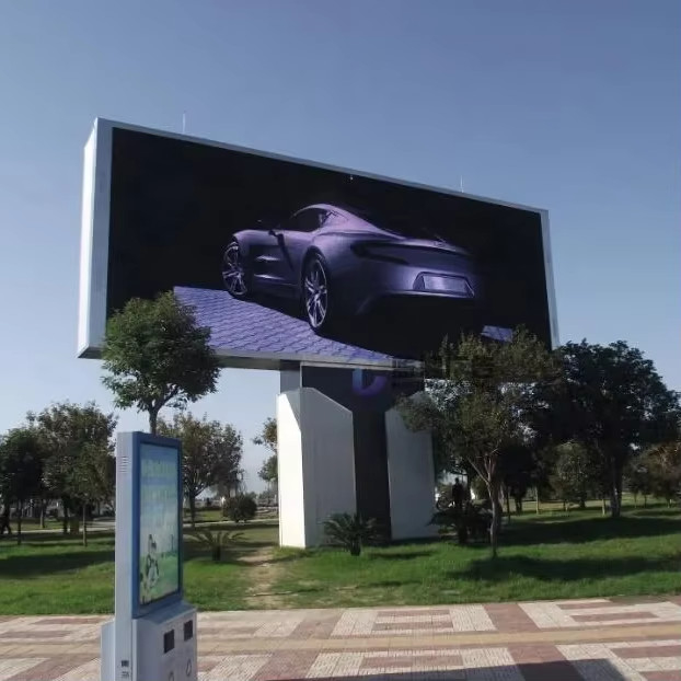 Full Color Outdoor LED Video Advertising Display Board with Wifi 3840Hz Refresh Rate