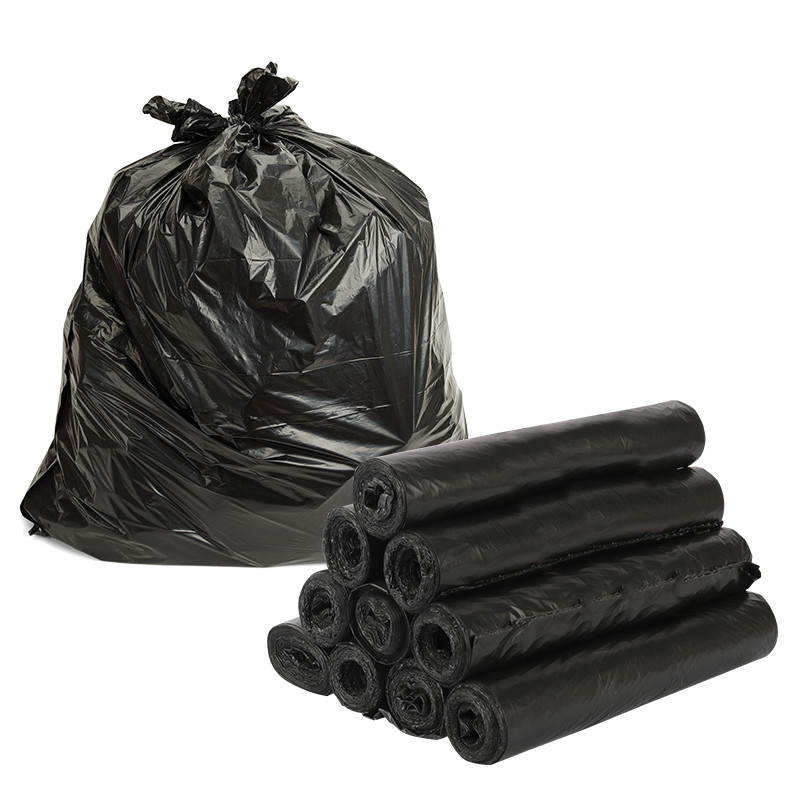 Gravure Printing Plastic Bin Liner Bags , Trash Garbage Bags Recyclable