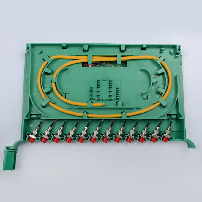 FTTH Indoor Outdoor Fiber Optic Accessories Fiber Optic Termination Box IP65 1.45kg