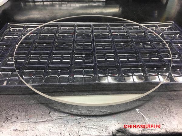 Quality Diameter 300mm Crystal Glass Sapphire Wafer Double Side Polished For Window for sale