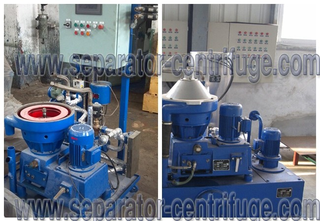 Industrial Disc Stack Centrifuges , Oil Purifier Separator CE ISO