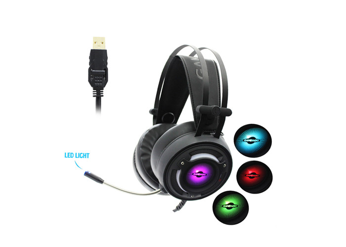 Light Bass Vibration Headphones ,Headset With Adjustable Microphone