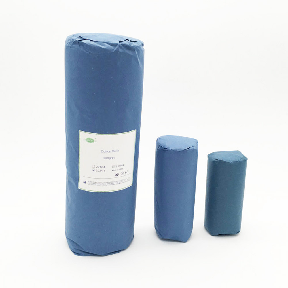 Class I 25g 50g 100g 250g 500g Medical Cotton Wool Roll