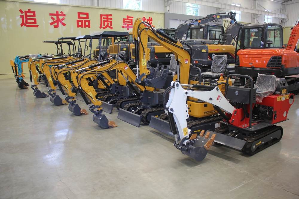 20km/H Walking Speed 1 Ton 2 Ton Micro Mini Excavator Mini Digger