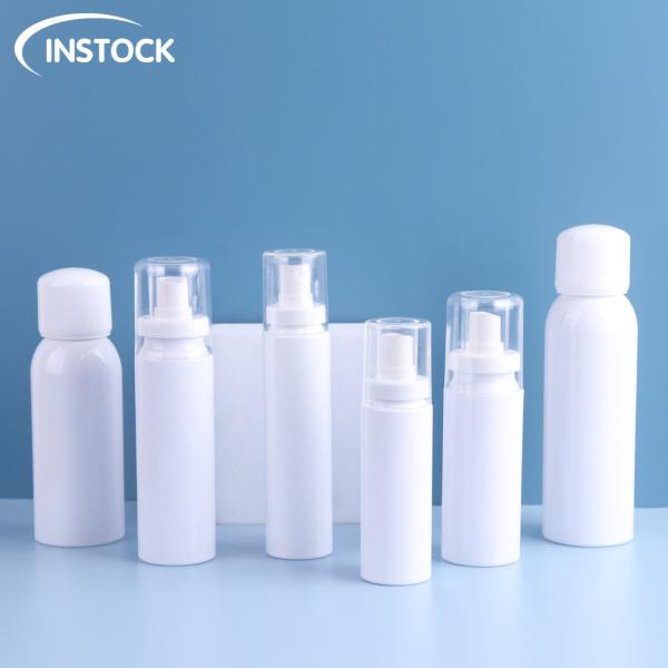Skincare Packaging PET Airless Spray Bottle 80ML 100ml 120ml 150ml With Press