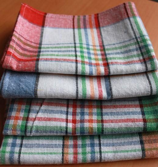 50*70Cotton Kitchen Tea Towels yarn-dyed plaid tea towel cover cloth napkins