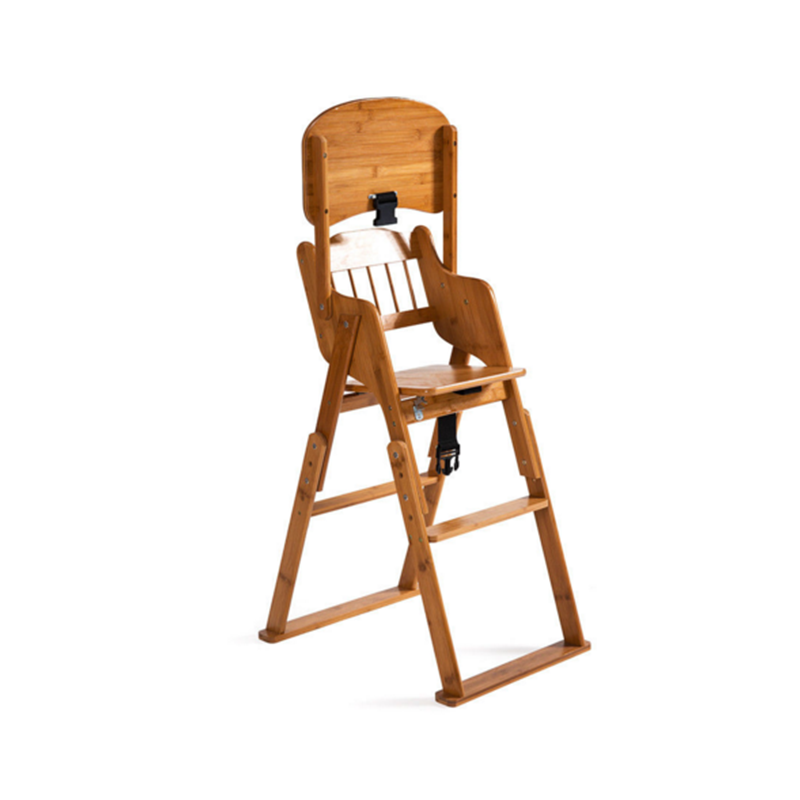 Mail packing N Product Bamboo Baby High Chair 2023 Foldable Multi-function Baby Feeding