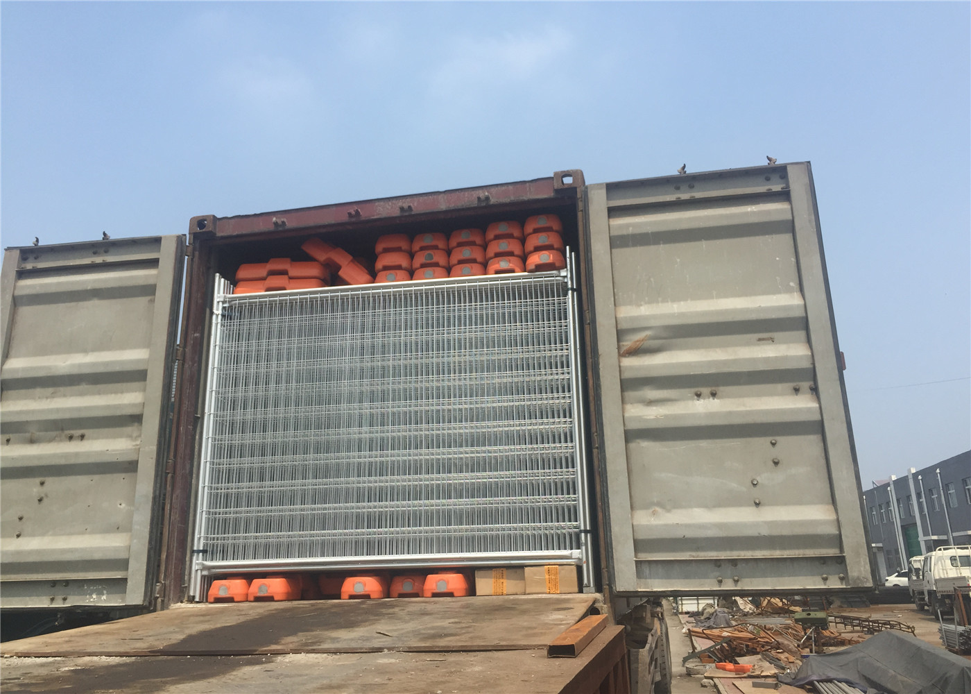 Honest Temporary Fence OD 32mm*2.00 wall thick Mesh 60mm*150mm*4.00mm Diameter 2.1m*2.4m AS4687-2007 standard