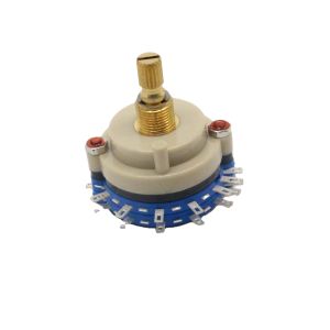 High Precision Continuous Rotary Switch 100ohm Multi Pole Rotary Switch