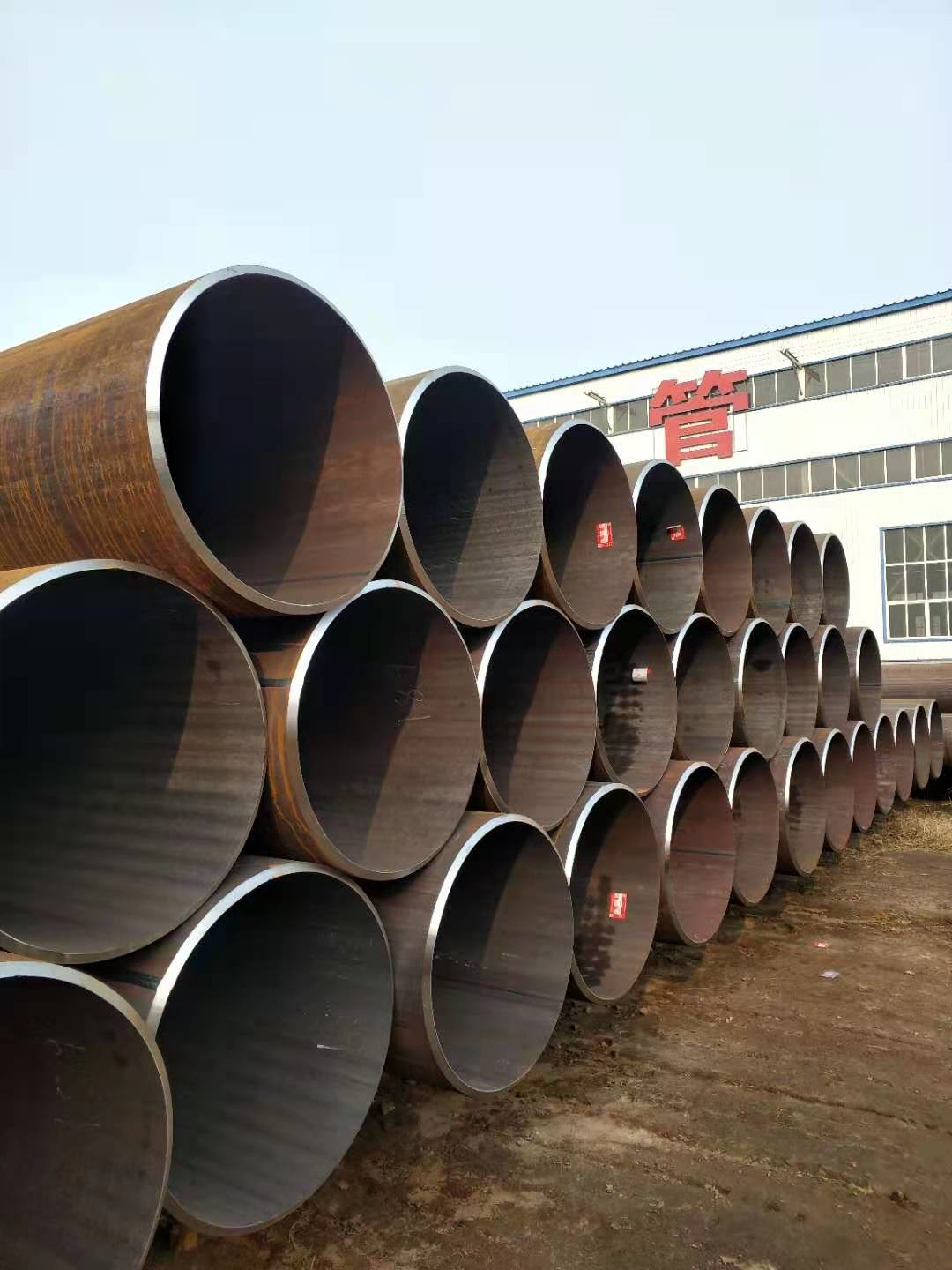 Black Iron Carbon X42 Lsaw Welded Steel Pipe Tube For Structure