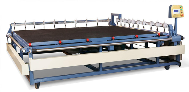 Semiautomatic Glass Cutting Table Machine for Windows Glass Cutting