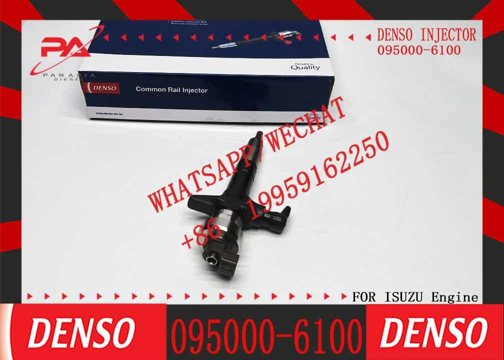High Quality New Common Rail Injector Diesel Fuel Injector Nozzle Assembly 095000-6100 0950006100 8-98055862-0