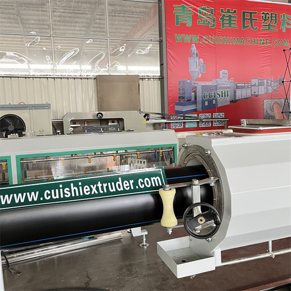 Single Screw HDPE PPR PP PE Plastic Pipe Extrusion Line For 20-110mm