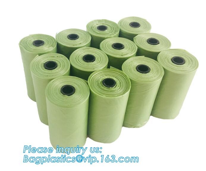 plastic t-shirt shape bag/ diaper sack bag with powder scent, biodegradable custom baby disposable diaper nappy bag, pac