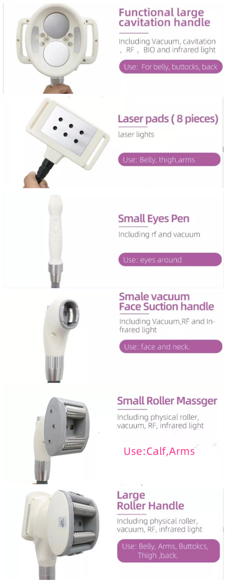 Beauty V10 Vela Slimming Machine Cavitation Body Sculpting Machine