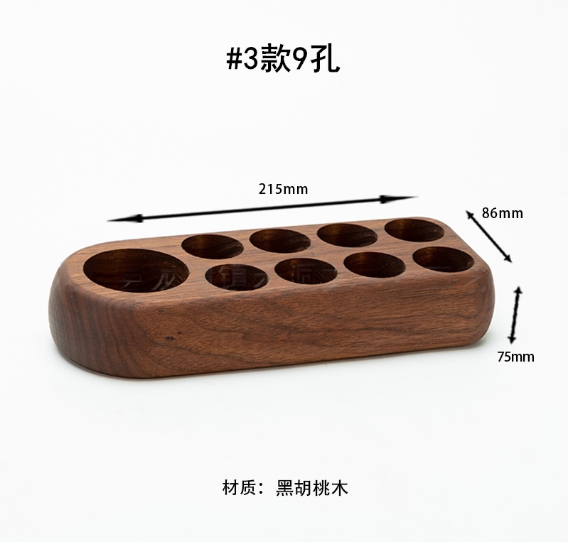 Hot Selling Bamboo Lipstick Organizer Case Stand Customize Cosmetic Finishing Box Wood Essential Oil Holder