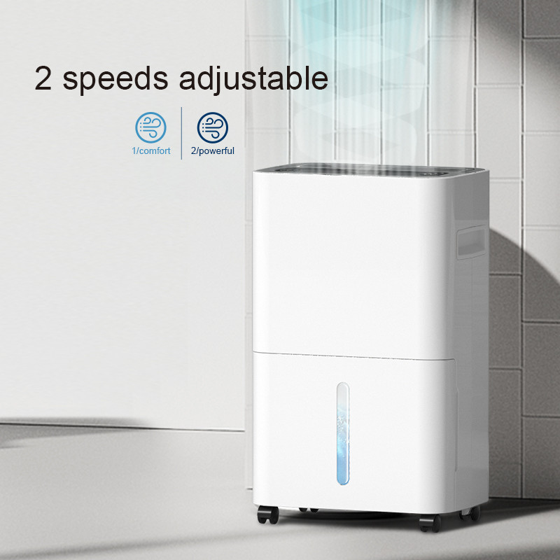 Intelligent Dehumidifier HEPA Air Purification DehumidifierPM 2.5 Anions Tuya Wifi TFT Display