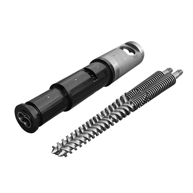 OEM Custom Extruder Conical Twin Screw Barrel for Extrusion Machine
