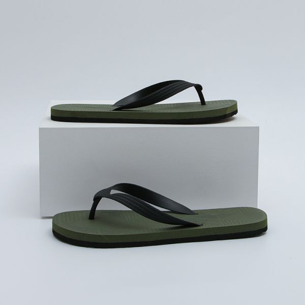 Flat Heel Height Men's Basic Flip Flops Sandals Water Friendly for fishing