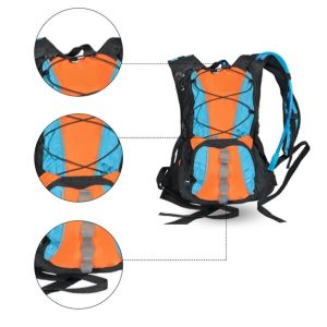 China 600D Polyester Waterproof Hydration Backpack With Bladder Bite Valve on sale