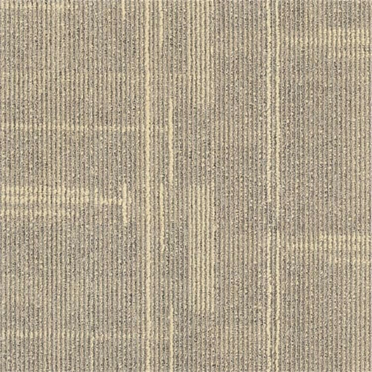 Stock grid pattern PP material hotel carpet tiles