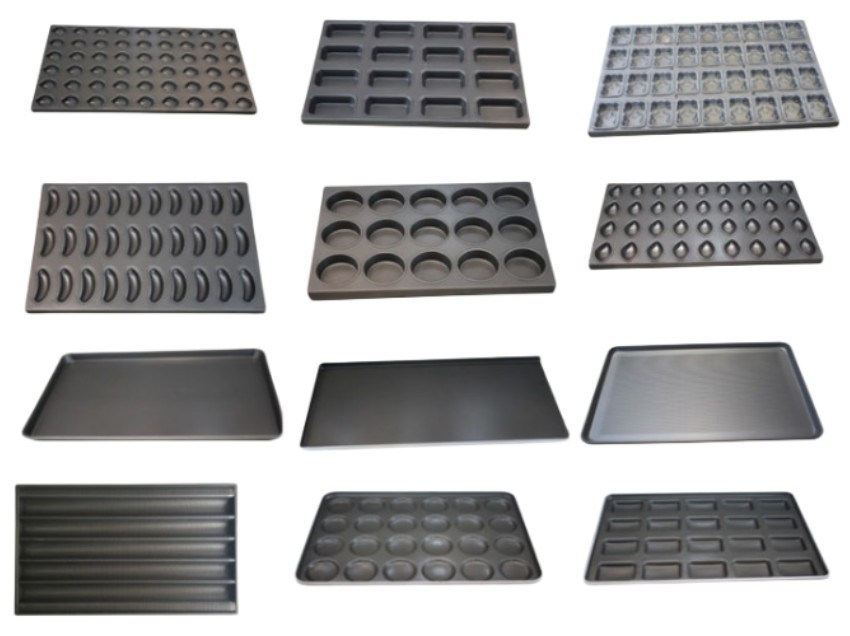 Two Trolley Oven Biscuit Processing Line 64 Trays Rotary Oven CE ISO Certification